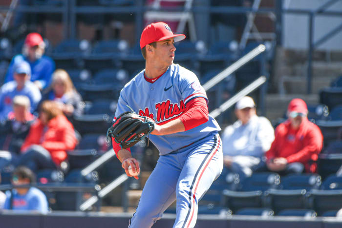 Ole Miss RHP Grayson Saunier